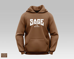 Sweat à capuche en coton épais de qualité supérieure pour hommes, coupe surdimensionnée, pull de style streetwear avec logo personnalisable pour une touche personnalisée - Product Image 1