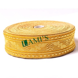 OEM-prenda de vestir LITURGICA, cinta trenzada de galón, adorno de encaje, lentejuelas, decorada, alambre dorado, ropa trenzada - Product Image 4