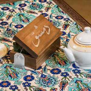 Royal Heritage Arabic Calligraphy Wooden Box with MOP Inlay Festive Storage & Gifts - Product Image 5