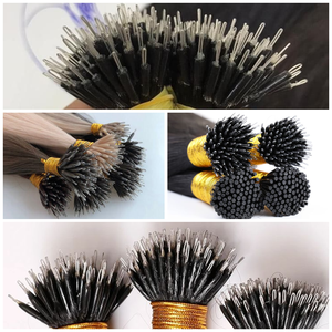 ผมต่อแบบนาโนทิป พรีเมียม เกรดอินเดียนเรมี่ แท้ 100%  แบบติดกาวสำเร็จรูป เส้นเดี่ยว เงางามเป็นธรรมชาติ  ผลิตโดยบริษัท Prithvi Enterprises รุ่น AP-3 - Product Image 5