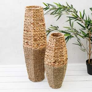 Jacinthe d'eau rond cylindre Vase Design minimaliste fait à la main écologique décor à la maison Vase de table en gros bon prix - Product Image 2