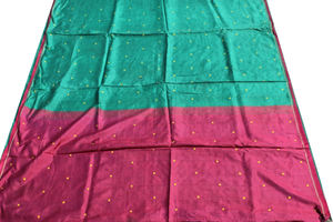 Vintage Silk Sari Fabric Mixed Beautiful Saree Designer Saree <b>for</b> <b>Women's</b> Clothing - Product Image 3