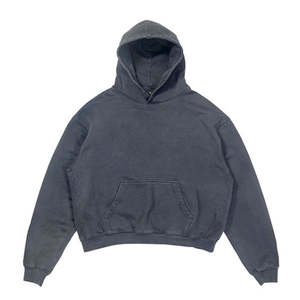 Sudadera con Capucha para Hombre, Tejido Suave, Estilo Bicolor, Ajuste Cómodo con Cordones, para Ropa Urbana, Uso Diario y Estilo de Vida Activo - Product Image 1