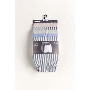 กางเกงบ็อกเซอร์ผู้ชายไซส์ XXL ทันสมัย ผ้าทอระบายอากาศดี ลายเท่ห์ ดีไซน์ตัวอักษร คุณภาพดี กางเกงในสำหรับฤดูหนาว แพ็ค 5 ตัว - Product Image 6