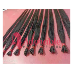 ผมต่อแบบช่อเดียวสำหรับต่อผมมนุษย์100% แท้แบบอินเดียเนื้อแน่น - Product Image 3