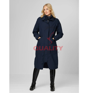 Femmes équitation long manteau 2025 imperméable respirant élégant premium formation survêtement équestre sportswear veste - Product Image 2