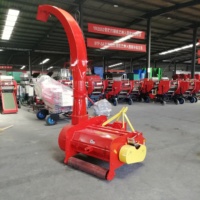 Mini moissonneuse de maïs de moissonneuse d'ensilage et de hachoir d'une rangée avec la largeur fonctionnante de 1m
