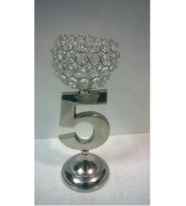Bougeoir en cristal, décoration de la maison, autre support de bougie brillant, pour l'intérieur et l'extérieur - Product Image 1