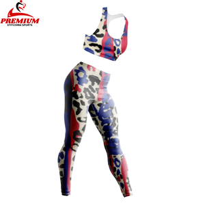 Fitness <b>Crop</b> Adjustable Big Cup Yoga Ladies Push up Pocket <b>Leggings</b> Pant Set Seamless Womens Sport Bra and <b>legging</b> tights - Product Image 3