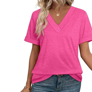 Camiseta Ligera para Mujer, Tejido Suave, Estructura Aireada, Movimiento Flexible, Soporte Transpirable, Tacto Diario Activo - Product Image 2
