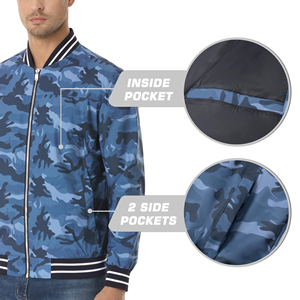 OEM Manufacturer's High Quality Men's College <b>Baseball</b> <b>Bomber</b> <b>Jacket</b> Embroidery Letterman <b>Jackets</b> Cotton High Street - Product Image 3