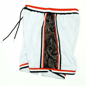 Uniformes de Baloncesto Sublimados Personalizados OEM, Conjunto de Pantalones Cortos Transpirables Hechos con Tela de Malla 100% Poliéster - Product Image 3