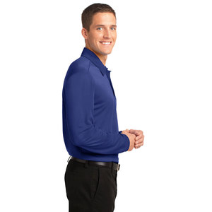 Polo de golf de haute qualité pour hommes Chemise de golf de sport à manches longues à séchage rapide - Product Image 3