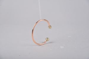 Bracelet de Thérapie Magnétique en Cuivre Pur Fait Main de Haute Qualité pour Soulager l'Arthrite, Design Métallique Ajustable - Product Image 4