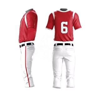 Nouvel arrivage de matériel de sport 100% polyester tissu uniforme de baseball vêtements de sport meilleur prix uniformes de baseball à vendre - Product Image 1