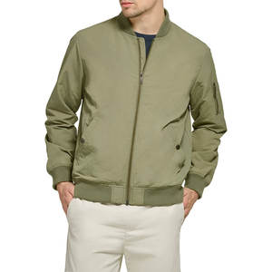 Coupe-vent décontracté surdimensionné personnalisé, vêtements d'extérieur imperméables et réversibles pour voiture de course, blouson aviateur universitaire avec logo brodé pour hommes - Product Image 1