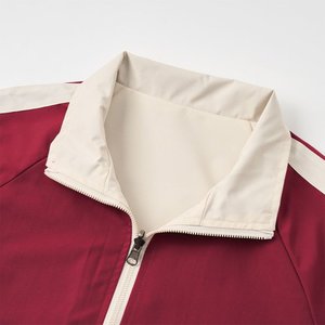 Veste de sport d'hiver décontractée pour hommes, manteau à col montant et à manches longues de couleur unie, vêtements d'extérieur amples de grande taille avec fourrure de mouton et poche - Product Image 3