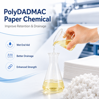 Polyélectrolyte Cationique PDADMAC pour le Processus de Décoloration de la Pâte à Papier (DIP)