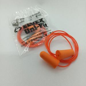 Elvex Uni-Fit Tapones para los Oídos Desechables con Cable, Suaves y Ligeros, con Cancelación de Ruido de 32dB, para las Industrias de Petróleo, Gas y Construcción Naval - Product Image 2