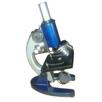 Durable Digital Student Microscope LED Light Source Multi-Color Metal Body Adjustable Focus 7d Dioptric Adjustment Clear LCD