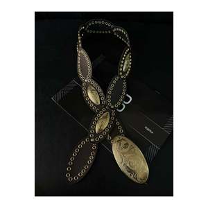 Ceinture de cowgirl, ceinture de taille, ceinture de robe, ceinture de jupe, ceinture de pantalon - Marron-doré - Product Image 6