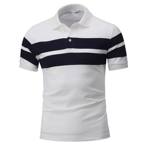 2024 nouveau polo de Golf confortable à séchage rapide de haute qualité pour hommes Offres Spéciales conception à manches courtes personnalisable 180 grammes tissu - Product Image 1