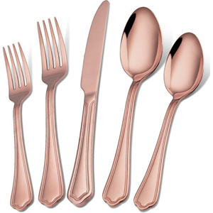 Ensemble de couverts de cuisine en acier inoxydable plaqué argent meilleure qualité en gros fabriqué en Inde à bas prix - Product Image 6