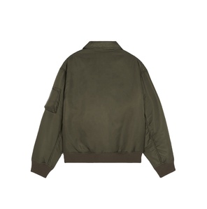 OEM High Quality <b>Baseball</b> <b>Bomber</b> <b>Jacket</b> with High Street Embroidery Waterproof & Reversible Multiple Pockets for Winter - Product Image 2