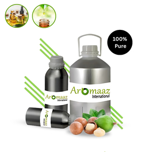 Huile de support de noix de macadamia pressée à froid Inde Macadamia integrifolia Huile de support de noix de macadamia certifiée GMP - Product Image 5
