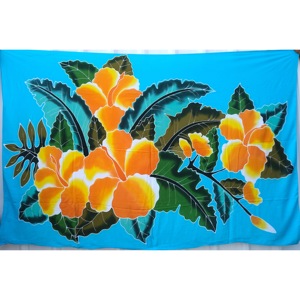 Pareos Hawaianos Pintados a Mano 100% Rayón de Alta Calidad, Ropa de Playa Personalizada al por Mayor, Cubierta para las Islas del Pacífico Asiático HPGU009-02-180 - Product Image 1