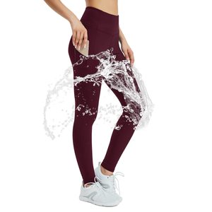 Pantalons pour femmes de couleur unie imperméables à taille haute décontractés de haute qualité Services OEM Pantalons pour femmes Streetwear Slim Fit pour femmes - Product Image 1