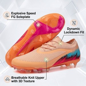 <span class=keywords><strong>Scarpe</strong></span> da <span class=keywords><strong>Calcio</strong></span> per Bambini e Ragazzi, Chuteiras De Futebol <span class=keywords><strong>con</strong></span> Colletto a <span class=keywords><strong>Calzino</strong></span> Lavorato a Maglia, <span class=keywords><strong>Scarpe</strong></span> da <span class=keywords><strong>Calcio</strong></span> AG FG per Ragazze e Ragazzi, per Squadre Scolastiche - Product Image 2