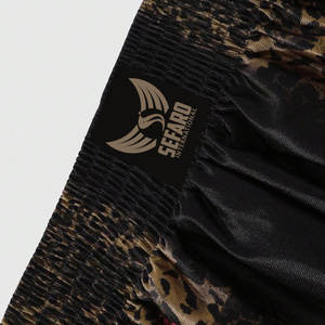 Pantalones cortos cómodos de cintura elástica Muay Thai Venta en línea Pantalones cortos de Muay Thai En stock Pantalones cortos de Muay Thai - Product Image 3