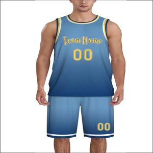 Conjunto de Uniforme de Baloncesto Personalizable de Alta Calidad con Impresión Digital para Estudiantes Universitarios, de Secado Rápido, Transpirable y Antibacteriano - Product Image 4