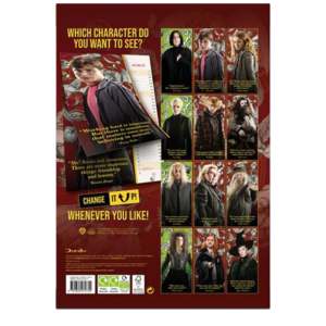 Calendario de Papel de Pared o Mesa con Diseño de Harry Potter 2025, para Oficina o Hogar, con Función de Reloj - Product Image 6