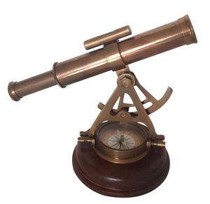 Durable Metal <b>Telescope</b> Handcrafted Nautical Optical Instrument Adjustable <b>Lens</b> Stainless Steel Collector Use - Product Image 6
