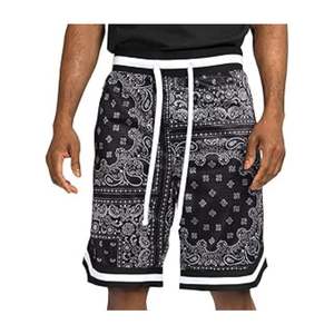 Conception personnalisée de haute qualité Double hommes Short de gymnastique en maille Sport Sublimation Short en maille personnalisé Short de basket-ball pour hommes sport d'entrée - Product Image 3