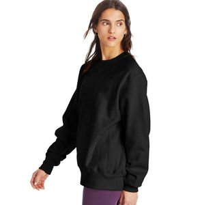 Sweat-shirt en polaire pour femme à séchage rapide, col rond, décontracté, imperméable, respirant, personnalisable - Product Image 4