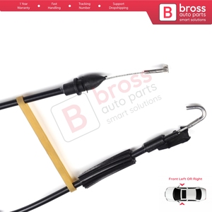 Cable Bowden de Liberación de Pestillo de Puerta Interior Delantera BDP69 de 475 mm para Bora Golf MK4 IV 1J 1997-2005 4/5 Puertas 1J4837085F - Product Image 6