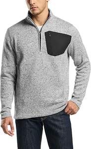 Sweat à Capuche Surdimensionné à Fermeture Éclair pour Homme 100 Coton Épais Polaire Streetwear Plaine Sweat à Fermeture Éclair - Product Image 2