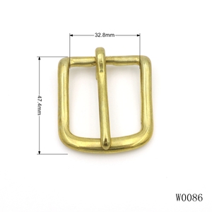 Phong Cách Cổ Điển Rắn Brass Belt Buckles 26Mm 32Mm 40Mm Thắt Lưng Da Phần Cứng Mạnh Mẽ Và Không Thấm Nước - Product Image 2