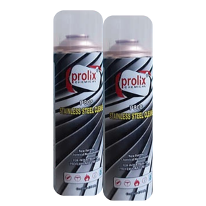 Stainless Cleaner A cleaning fluid formulated to remove dust <b>grease</b> stains, welding marks on stainless steel and aluminum. - Product Image 3