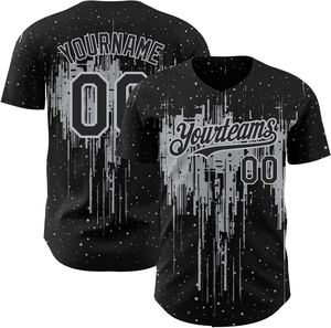 เสื้อเบสบอลระบายอากาศได้ดีแห้งเร็วแบบกำหนดเองชื่อทีมเทคนิคการระเหิด - Product Image 3