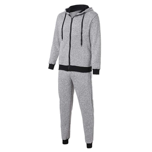 High Quality ODM OEM Customized Men Hooded <b>Tracksuit</b> New Design Breathable Jogging Wear Casual Sweat Suit Fashion Sportswear - Product Image 1