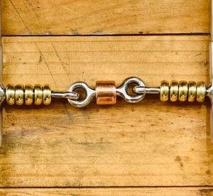 Caballo ecuestre de acero inoxidable Fulmer Anillo suelto Snaffle Boca Bit Boquilla suave Disponible en todos los tamaños Veterinaria - Product Image 4