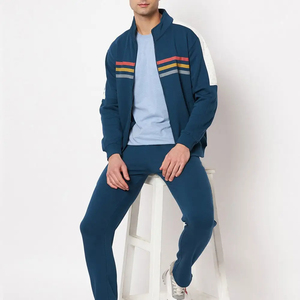 Trajes de jogging de mejor diseño de alta calidad 2025 de alta calidad a granel al por mayor para hombre chándal con capucha chándales para hombre - Product Image 6