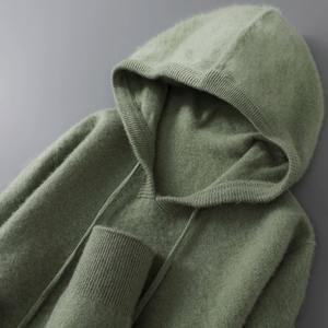 Sudadera con Capucha para Hombre, Otoño Invierno, 100% Algodón, Gruesa, Bordada, Tejido Suave, Informal, Cómoda, Transpirable, Ecológica - Product Image 4