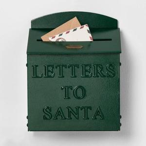 Fournitures d'événement boîte aux lettres en métal résistance à la rouille étui de support de poteaux de qualité supérieure boîte/étui de réception de colis en tôle décorative - Product Image 3