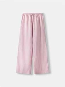 Jeans baggy personnalisés en denim léger | jeans brodés respirants unisexes pour des activités détendues - Product Image 4