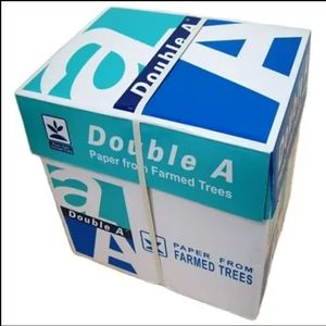 Papel de copia blanco A4 de 80gsm del proveedor verificado, 75gsm en stock, directo de fábrica con opciones de 80gsm y 75gsm - Product Image 1